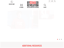 Tablet Screenshot of bystanderrevolution.org